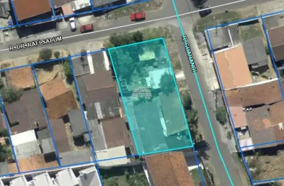 Terreno à venda na rua guarandi, 466, são braz, curitiba, 570 m2 por r$ 460.000