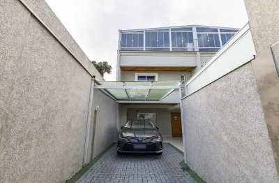 Casa em condomínio fechado com 3 quartos à venda na rua itacolomi, 1680, portão, curitiba, 211 m2 por r$ 1.290.000