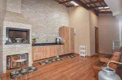 Casa em condomínio fechado com 3 quartos à venda na rua francisco da conceição machado, 1526, gralha azul, fazenda rio grande, 78 m2 por r$ 315.000