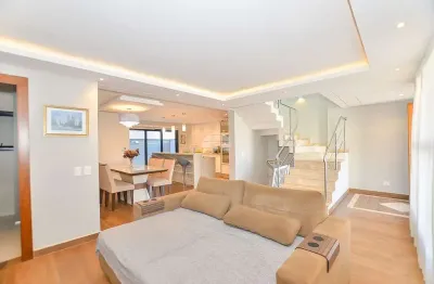 Casa em condomínio fechado com 3 quartos à venda na rua mário gomes cézar, 900, pinheirinho, curitiba, 198 m2 por r$ 1.590.000