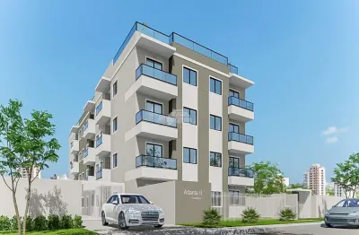 Apartamento com 3 quartos à venda na rua rio piraquara, 1035, weissópolis, pinhais, 68 m2 por r$ 349.000