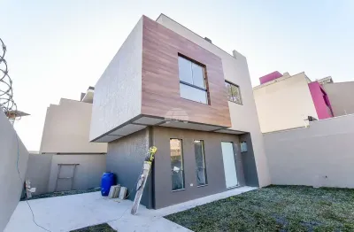 Casa em condomínio fechado com 3 quartos à venda na rua luiz gallieri, 249, uberaba, curitiba, 105 m2 por r$ 679.000