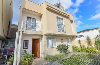 Casa em condomínio fechado com 3 quartos à venda na rua diniz joaquim geremias, 111, uberaba, curitiba, 135 m2 por r$ 450.000