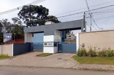 Terreno em condomínio fechado à venda na rua flamingos, 232, gralha azul, fazenda rio grande, 168 m2 por r$ 129.990