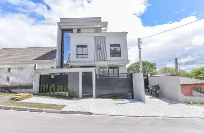 Casa em condomínio fechado com 3 quartos à venda na rua santa brígida, 88, uberaba, curitiba, 241 m2 por r$ 1.290.000