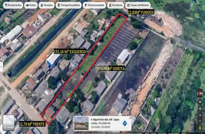 Terreno à venda na rua miguel pedro abib, 445, cajuru, curitiba, 1946 m2 por r$ 990.000