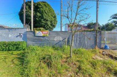Terreno à venda na rua maria noemia dos santos, 190, santa cândida, curitiba, 600 m2 por r$ 650.000