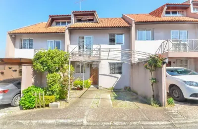 Casa em condomínio fechado com 3 quartos à venda na rua camilo castelo branco, 497, lindóia, curitiba, 102 m2 por r$ 550.000