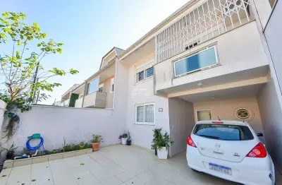 Casa em condomínio fechado com 3 quartos à venda na rua hermínia zanetti, 403, xaxim, curitiba, 116 m2 por r$ 590.000