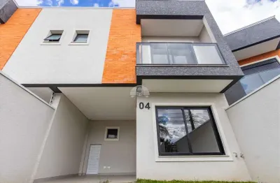 Casa em condomínio fechado com 3 quartos à venda na rua doutor bley zornig, 3865, boqueirão, curitiba, 100 m2 por r$ 665.000