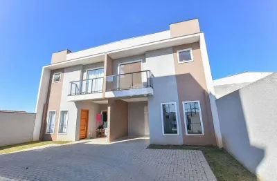 Casa em condomínio fechado com 3 quartos à venda na rua hugo morgenstern, 83, pinheirinho, curitiba, 95 m2 por r$ 550.000