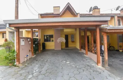 Casa em condomínio fechado com 3 quartos à venda na rua jorge brey, 698, alto boqueirão, curitiba, 109 m2 por r$ 479.000