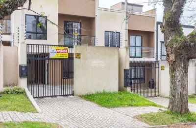 Casa com 3 quartos à venda na rua chanceler lauro müller, 646, parolin, curitiba, 105 m2 por r$ 630.000