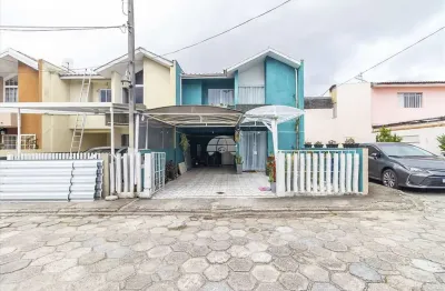 Casa em condomínio fechado com 3 quartos à venda na rua antônio de paula frança, 1459, boqueirão, curitiba, 106 m2 por r$ 550.000