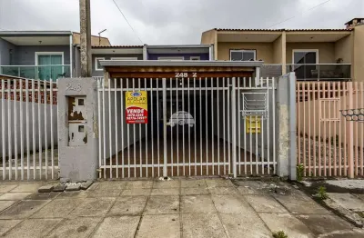Casa com 2 quartos à venda na rua epaminondas ribeiro, 248, cidade industrial, curitiba, 80 m2 por r$ 350.000