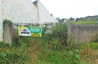 Terreno comercial para alugar na rua afonso aleixo, 49, vila gilcy, campo largo, 572 m2 por r$ 2.000