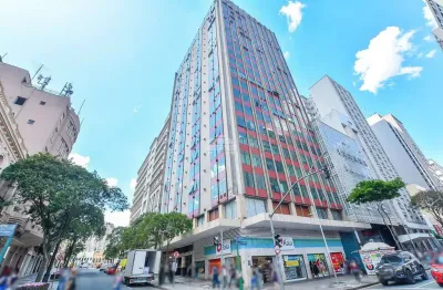 Sala comercial para alugar na rua barão do rio branco, 63, centro, curitiba, 36 m2 por r$ 700