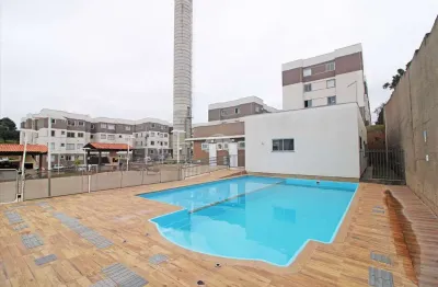 Apartamento com 2 quartos para alugar na rua reinaldo gadens, 210, jardim iruama, campo largo, 41 m2 por r$ 650