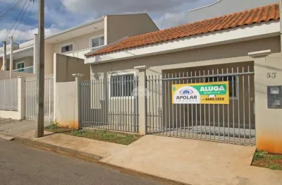 Casa com 2 quartos para alugar na rua salma borges mesquita, 83, lamenha grande, almirante tamandaré, 42 m2 por r$ 1.450