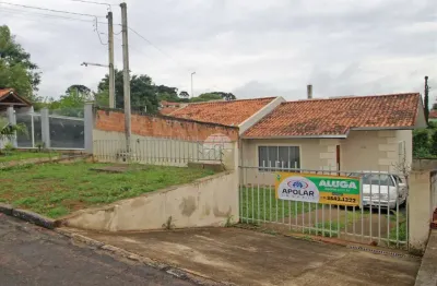Casa com 2 quartos para alugar na rua das begônias, 20, jardim das acácias, campo largo, 54 m2 por r$ 1.100