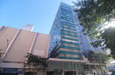 Sala comercial para alugar na rua marechal deodoro, 51, centro, curitiba, 40 m2 por r$ 750