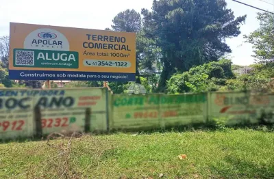 Terreno comercial para alugar na rua raphael papa, 119, jardim social, curitiba, 1000 m2 por r$ 5.500