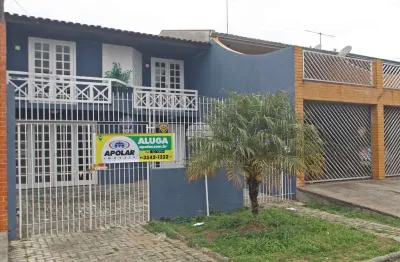 Casa com 3 quartos para alugar na rua miguel odia fagundes, 161, fazendinha, curitiba, 80 m2 por r$ 2.650