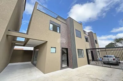 Casa em condomínio fechado com 3 quartos para alugar na rua rosa sahagoff, 484, uberaba, curitiba, 120 m2 por r$ 3.000