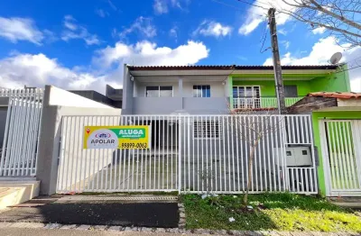 Casa com 2 quartos para alugar na rua flamingos, 1521, gralha azul, fazenda rio grande, 118 m2 por r$ 1.520