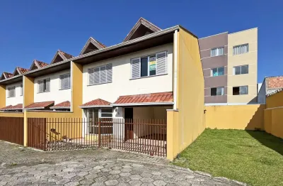 Casa em condomínio fechado com 3 quartos para alugar na rua orestes persegona, 96, afonso pena, são josé dos pinhais, 103 m2 por r$ 2.500