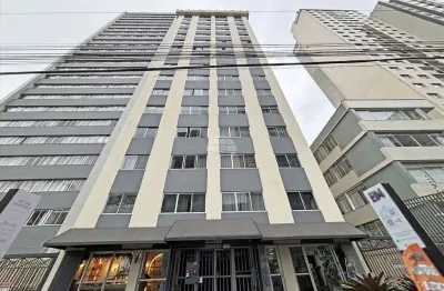 Apartamento com 1 quarto para alugar na rua da paz, 460, centro, curitiba, 46 m2 por r$ 1.100