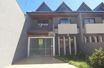 Casa em condomínio fechado com 3 quartos para alugar na rua rodolpho senff, 1105, jardim das américas, curitiba, 136 m2 por r$ 3.200