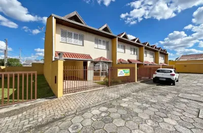 Casa em condomínio fechado com 3 quartos para alugar na rua orestes persegona, 96, afonso pena, são josé dos pinhais, 103 m2 por r$ 2.500