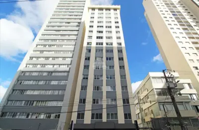 Apartamento com 1 quarto para alugar na rua da paz, 460, centro, curitiba, 31 m2 por r$ 1.900