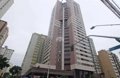 Apartamento com 1 quarto para alugar na rua mariano torres, 401, centro, curitiba, 52 m2 por r$ 2.500