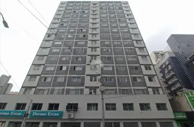 Apartamento com 1 quarto para alugar na rua vinte e quatro de maio, 379, centro, curitiba, 40 m2 por r$ 1.300