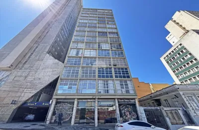 Sala comercial para alugar na alameda doutor muricy, 970, centro, curitiba, 41 m2 por r$ 600