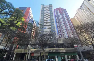 Apartamento com 1 quarto para alugar na rua doutor pedrosa, 194, centro, curitiba, 30 m2 por r$ 1.500