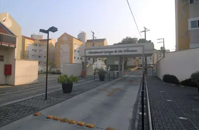 Apartamento com 3 quartos para alugar na rua joão dembinski, 2380, cidade industrial, curitiba, 52 m2 por r$ 1.500