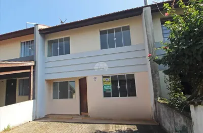 Casa em condomínio fechado com 3 quartos para alugar na rua francisco derosso, 6275, alto boqueirão, curitiba, 76 m2 por r$ 1.950