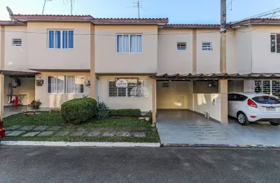 Casa em condomínio fechado com 3 quartos para alugar na rua cascavel, 365, boqueirão, curitiba, 115 m2 por r$ 2.800