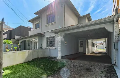 Casa com 4 quartos para alugar na rua brigadeiro franco, 327, mercês, curitiba, 230 m2 por r$ 6.000
