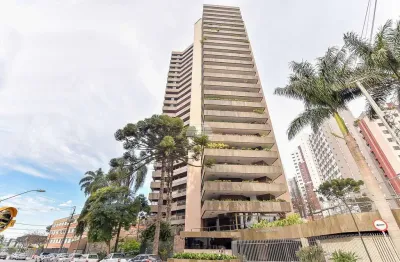 Apartamento com 4 quartos para alugar na rua são pedro, 122, cabral, curitiba, 558 m2 por r$ 17.000