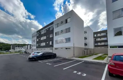 Apartamento com 2 quartos para alugar na rua alfredo de andrade, 75, bonfim, almirante tamandaré, 43 m2 por r$ 830
