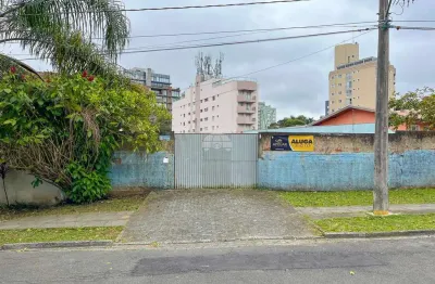 Terreno comercial para alugar na rua colombo, 546, juvevê, curitiba, 546 m2 por r$ 2.200