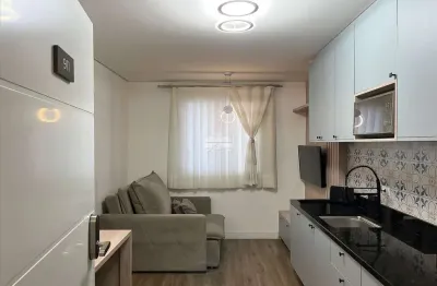 Apartamento com 1 quarto para alugar na rua doutor faivre, 1044, centro, curitiba, 33 m2 por r$ 2.300