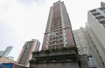 Kitnet / stúdio para alugar na rua tibagi, 740, centro, curitiba, 26 m2 por r$ 2.500