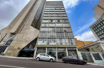 Sala comercial para alugar na alameda doutor muricy, 970, centro, curitiba, 41 m2 por r$ 850