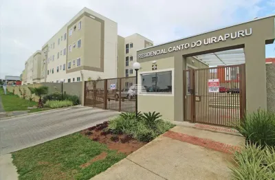 Apartamento com 2 quartos para alugar na rua uirapuru, 1661, capela velha, araucária, 46 m2 por r$ 850