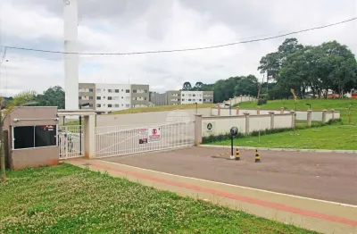 Apartamento com 2 quartos para alugar na rua presidente costa e silva, 630, costeira, araucária, 39 m2 por r$ 1.200